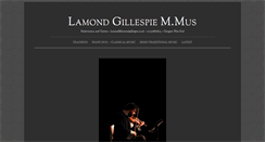Desktop Screenshot of lamondgillespie.co.uk